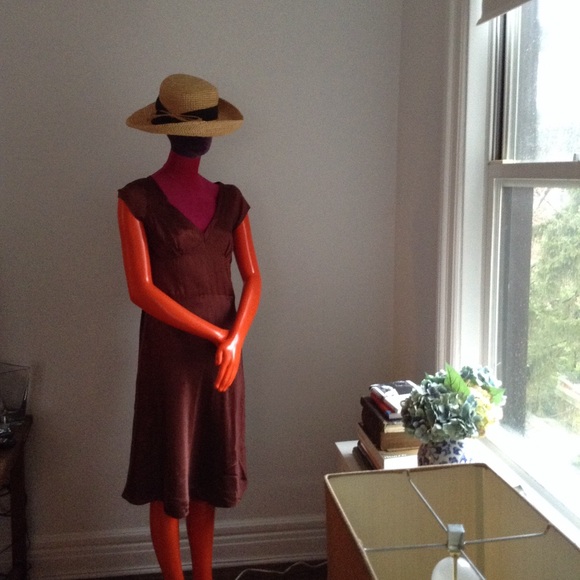 Dress flowy & silky bohemian design - Picture 1 of 8